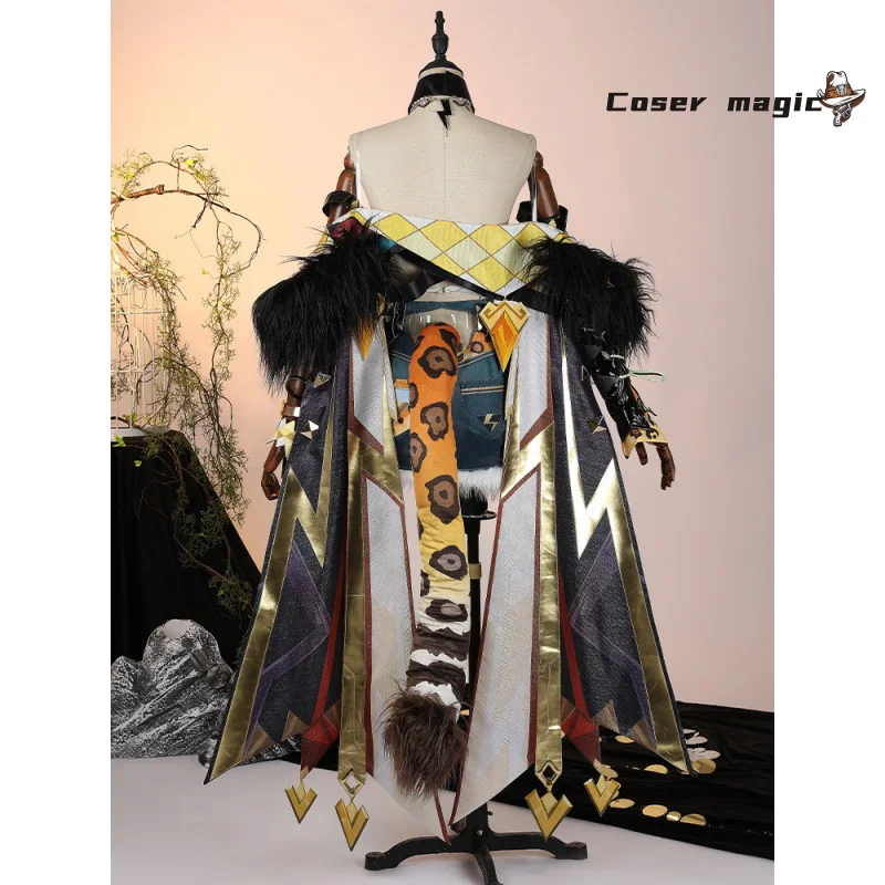 Gioco Genshin Impact Xilonen Costume Cosplay Uniforme Halloween Carnevale Festa Natale Gioca di ruolo Abbigliamento Abbigliamento
