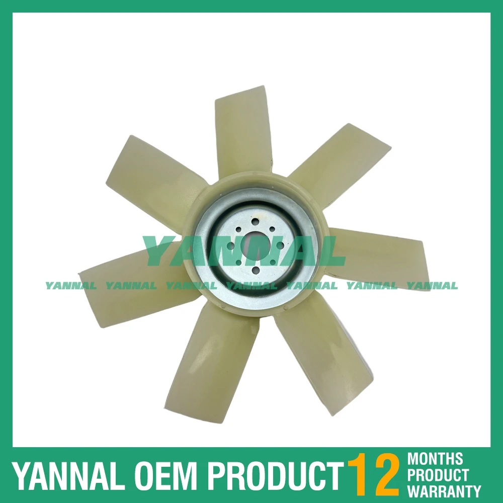 Fan Blade 600-625-0415 600-625-0410 voor Komatsu 3D95 motoronderdelen