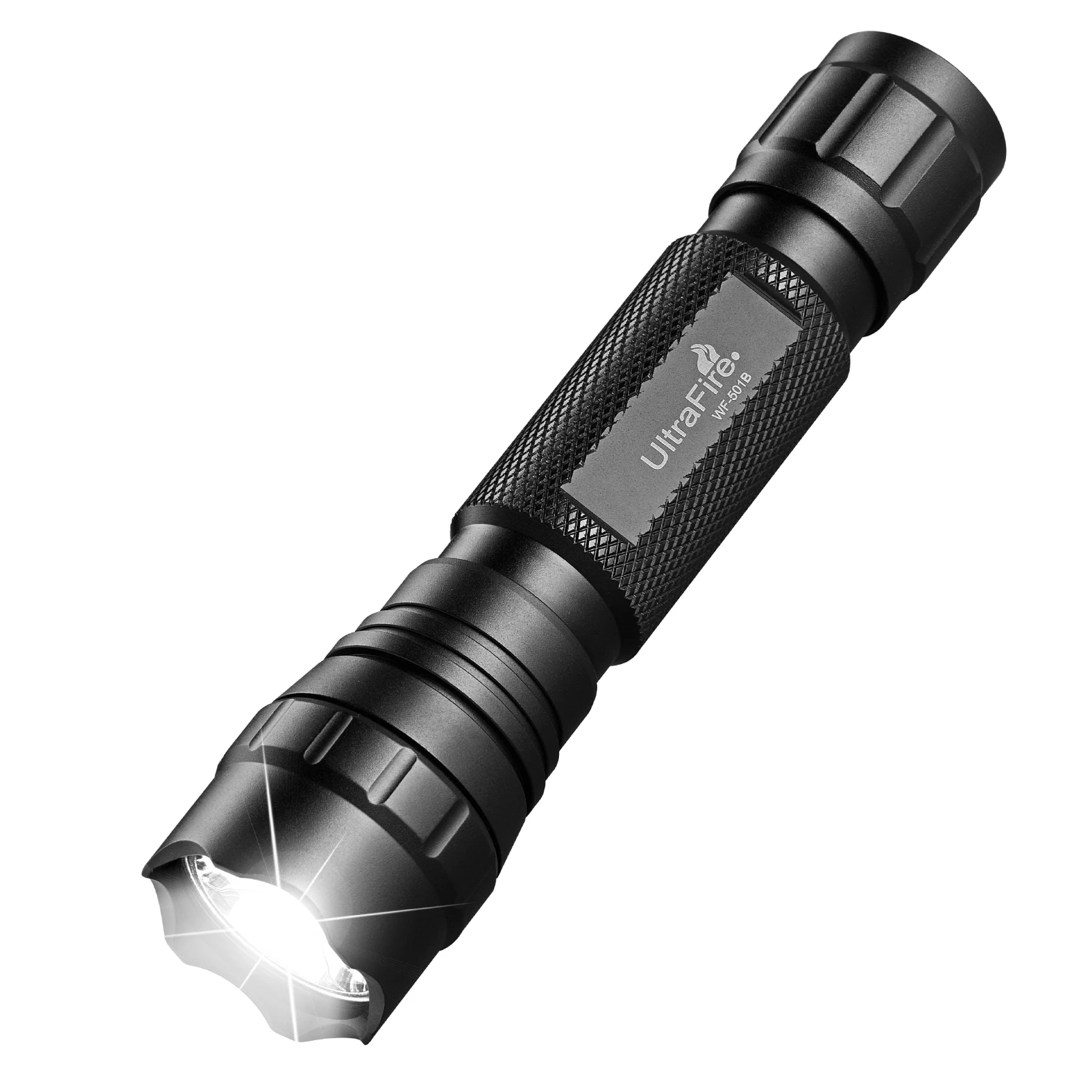 UltraFire WF-501B Army Tactical Flashlight 1000LM High Power Military LED Torch Rechargeable Lantern Portable Strong Tiki Light