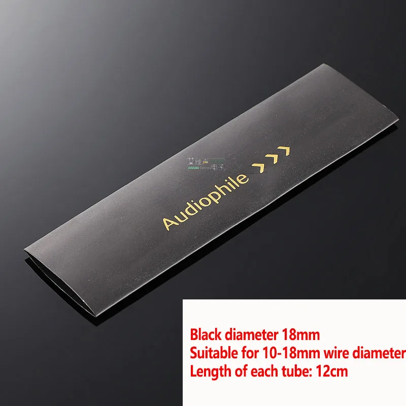 Audiophile Wärmeschrumpf-Isolierhülse 12-18mm Logo-Kabelschlauch für DIY Audio-Signalleitung Lautsprecherkabel-Markierung – Detail 12