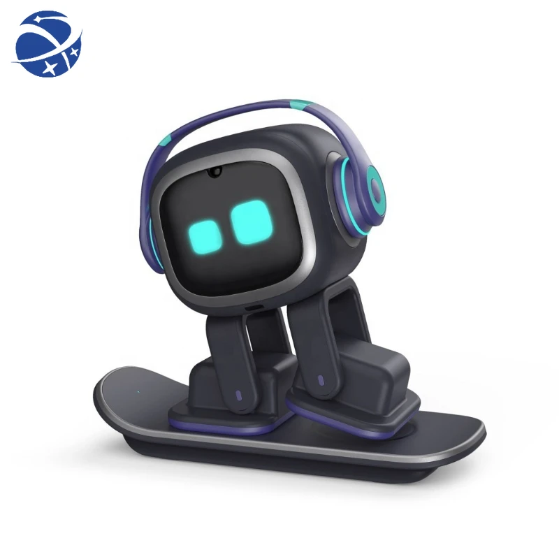 

YYHC emo Robot Intelligent emotional interactive voice ai Desktop toys children accompany pet vector robot