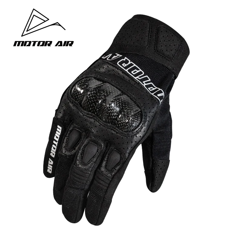 motor-air-新しいオートバイライディンググローブ-カーボンファイバー関節保護-夏用-通気性-本物のヤギ革-滑り止め-耐摩耗性