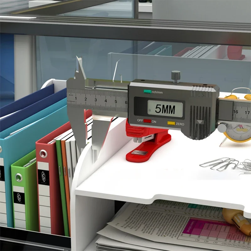 Office Desk Organizer Storage Rack File Rack Desktop Organizing Shelf Multi-Layer Folder Book Stand Storage Box