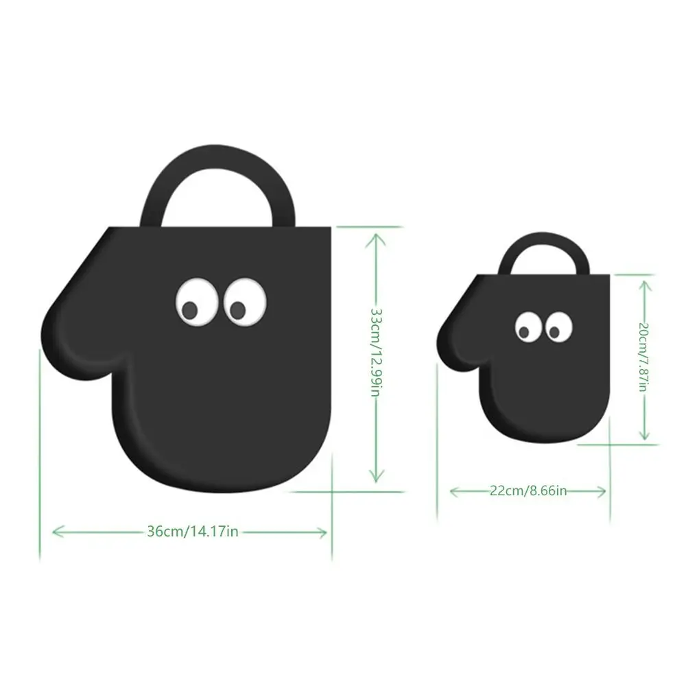 Bolsa transversal de pelúcia de grande capacidade para escritório, luvas estilo coreano, bolsa de olho grande bonita, INS, bolsa de ombro monocromática, bolsa casual