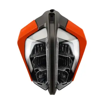 Motocyklové světlomety LED přední světlo boční panel kapotáž pro KTM DUKE 390 sestava světlometů moto osvětlení příslušenství remont 8 nejlepší prodej Maska světlometů KTM Duke 200 - №8