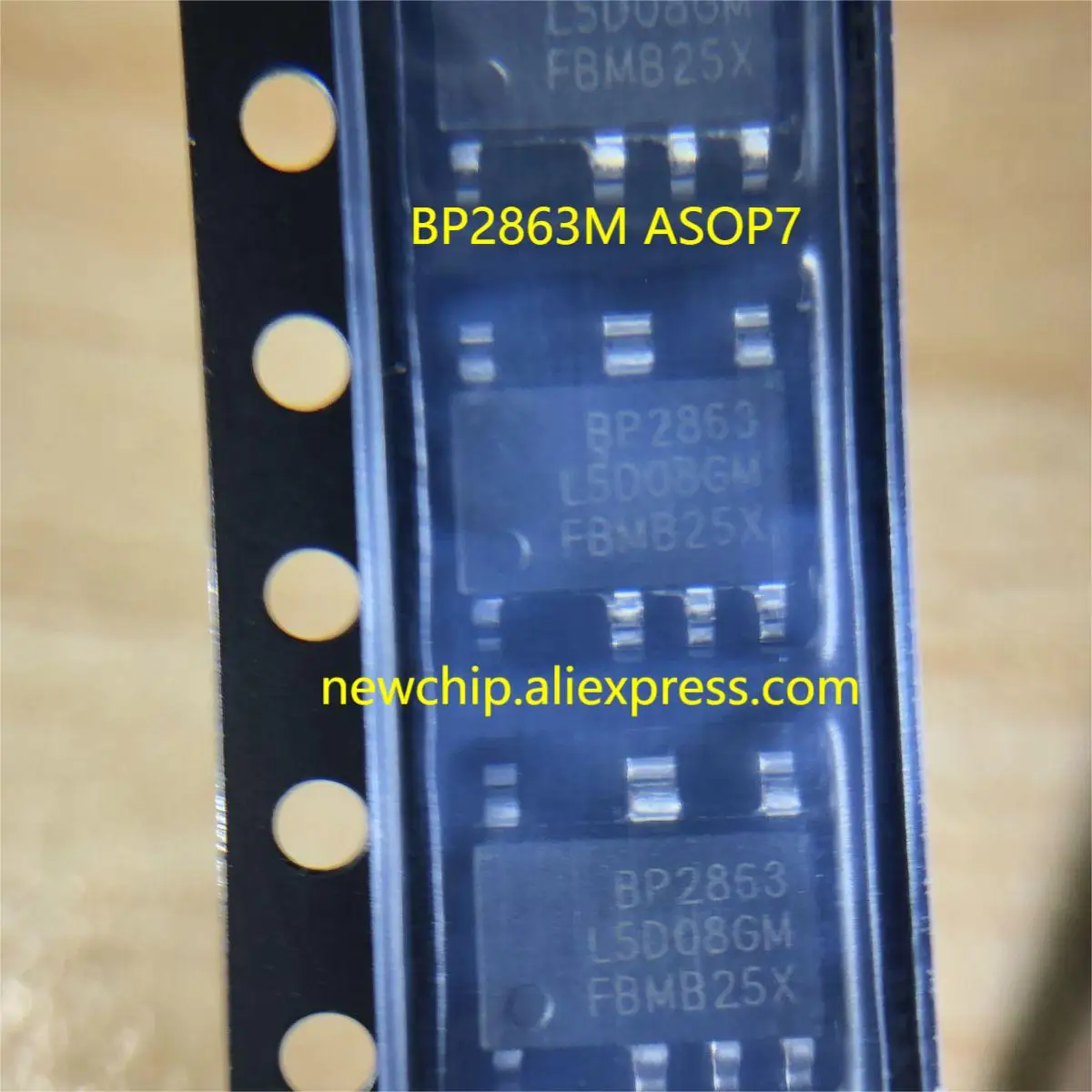 100pcs~10pcs BP2863 BP2863M BP2863MJ ASOP-7 85Vac~265Vac AC/DC 0.45W Non-Isolated Low PF LED Constant Current Power Supply IC