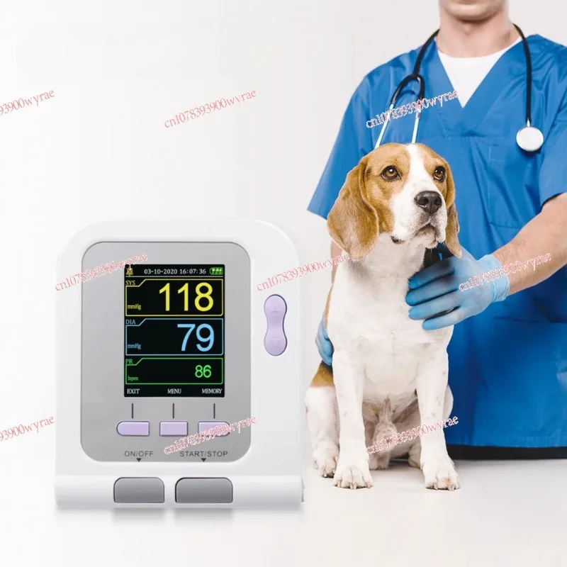 CONTEC 08A-VET Electronic Veterinary Sphygmomanometer  Pressure Cuff for Pet Clinic