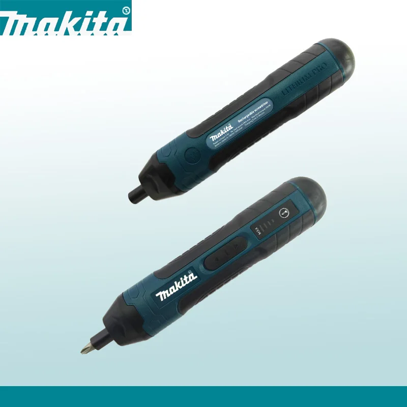 ماكيتا مفك كهربائي لاسلكي |   عزم دوران 3.6 فولت 5 نيوتن متر |   ظرف 1/4 بوصة |   بطارية ليثيوم أيون 1300 مللي أمبير