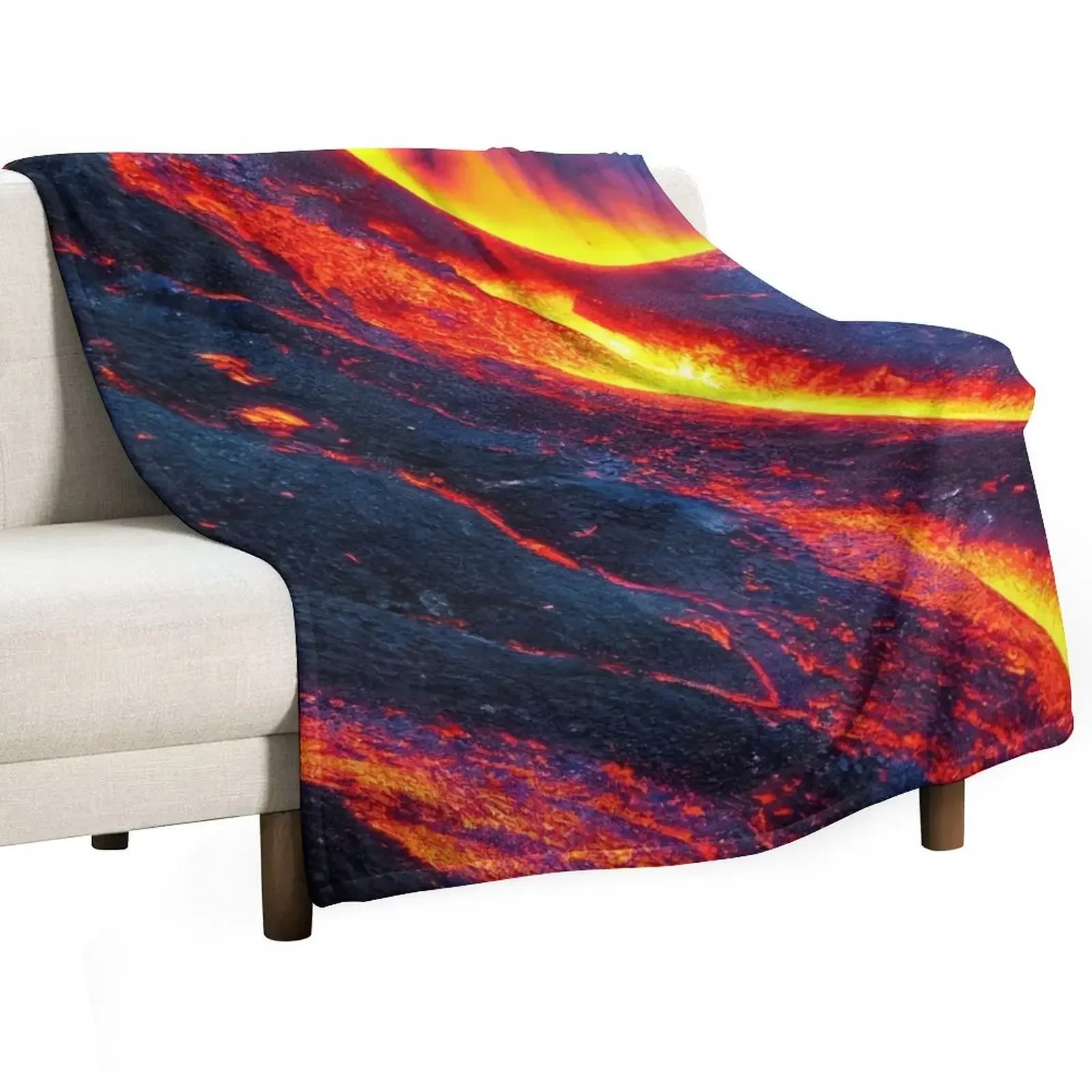 Lava Throw Blanket Multi-Purpose Furrys Blankets