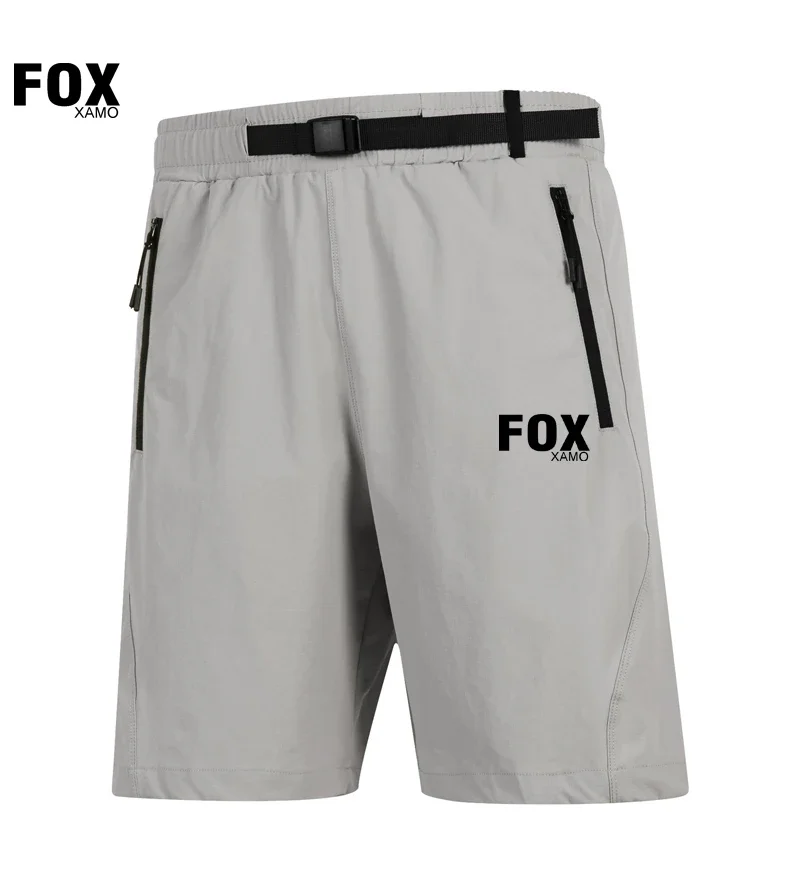 FOX Xamo Cycling Men Mountain Bike Shorts Breathable MTB Sports Trousers Road Bicycle Short Pants Cyclisme Vetement Homme