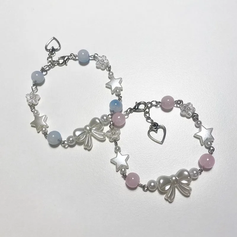 Coquette bracelet Minimalist jewellery Friendship Handmade