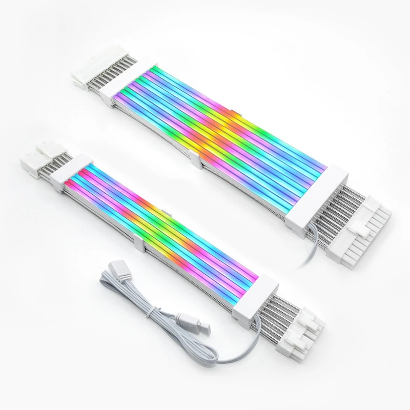 Top-ARGB Netzteil Kabel Netzteil Verlängerung RGB Kabel Color Line ARGB Streamer Transfer Adapter für Computer