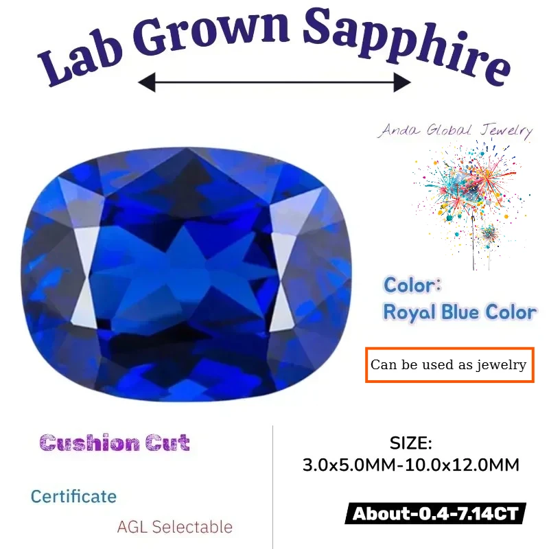 M-Lab Grown Sapphir… - image
