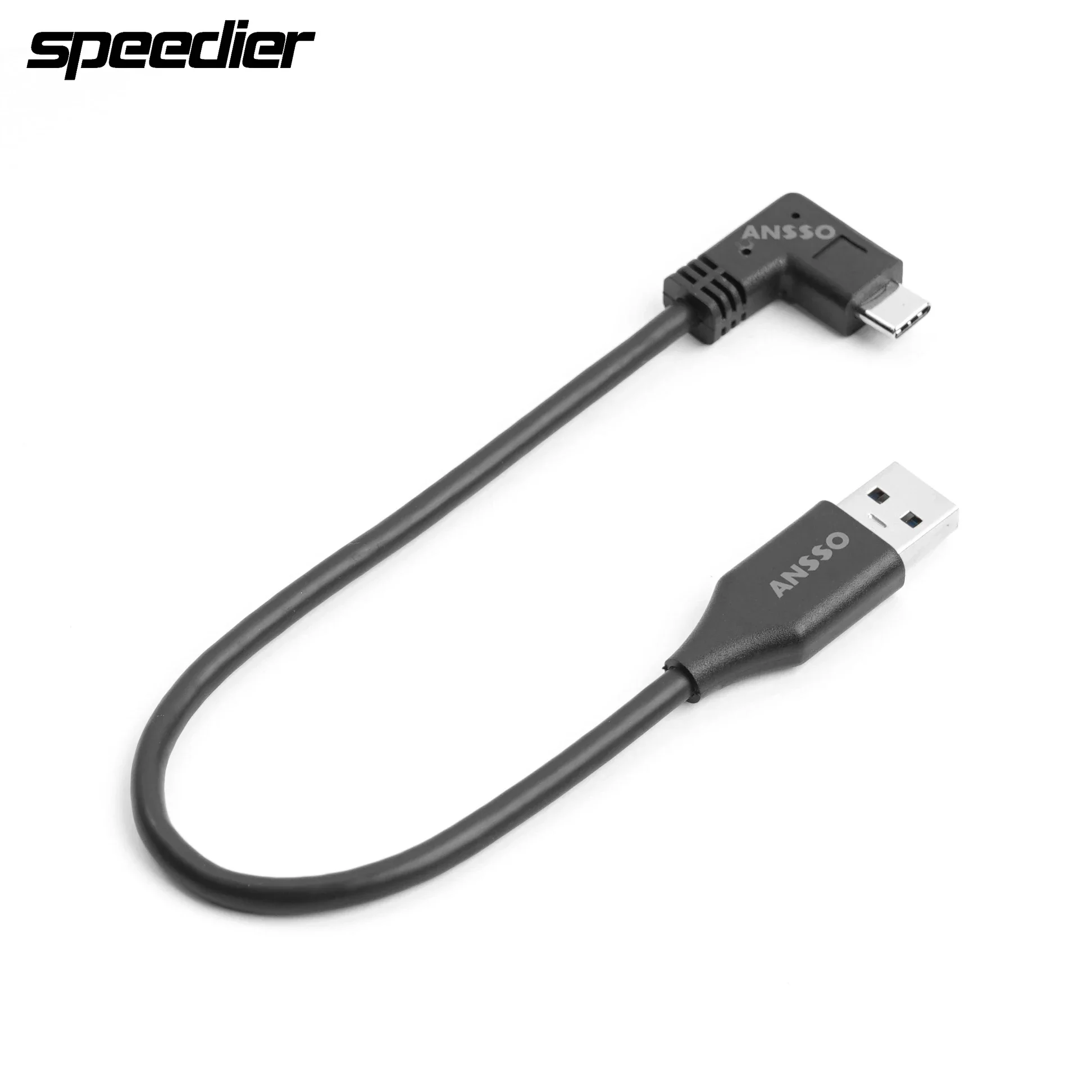 

Type-C USB 3.1 Bend data cable BMPCC Z CAM E2 T5SSD SSD cable Ultra Slim data transmission Support 100W (PD 20V 5A) charging