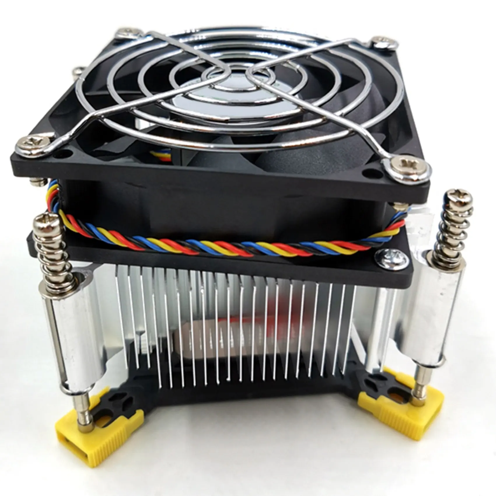 

T64C! 2X CPU Cooler Fan Cooling 1366 2011 1155 4-Pin Wire Temperature Control and Speed Control Radiator for X58 X79