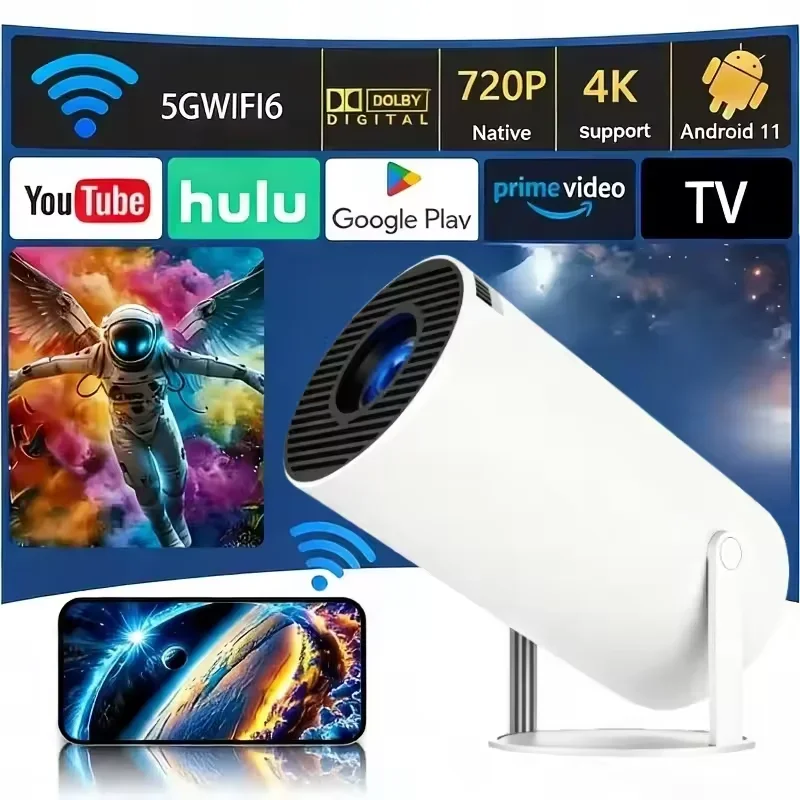 Retro Gaming And Projector - جهاز عرض جديد لعام 2026 بدقة