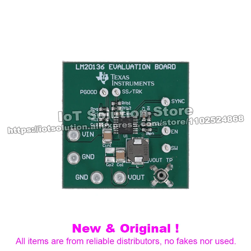 LM20136MHEVAL 6A, Synchronous Buck Regulator with Input Synchronization Evaluation Module