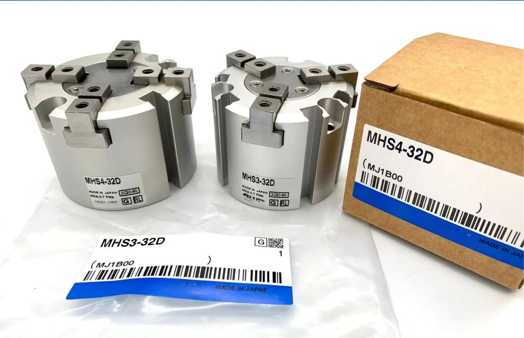 Finger Mode Pneumatic Cylinder Mhs2/3/4-16/20/25/32/40/50/63/80/100/125D Lengthened Mhsl