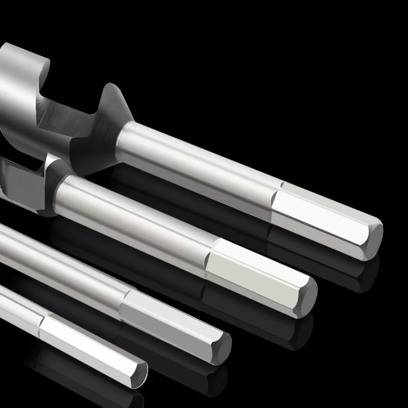 Mata Bor Putar Kayu Panjang 230Mm-460Mm Diameter: 6Mm ~ 35Mm, Set Bor Kayu Batu Tukang Kayu untuk Pekerjaan Kayu