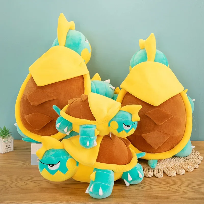 Jouets en peluche Pokémon Drednaw pour enfants, grande coque semi-finie, peluche Kawaii, cuir, cadeaux de Noël, 35-70cm