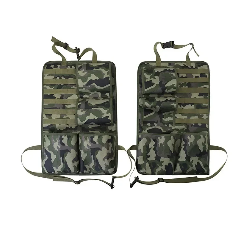 Tactical Rifle Organizer Firearm Vehicle Seat Back Rack Camo Front Seat Gun Organizer Holder Hunting Rifle Shotgun Gun Sling Bag