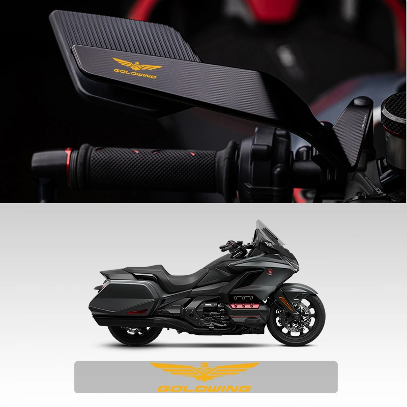 

Motorcycle Folding Wind Wing Aluminum Alloy Side Rearview Mirror For HONDA Goldwing 1800 GL1800 GOLDWING1800 GL1200 1000 GL1500