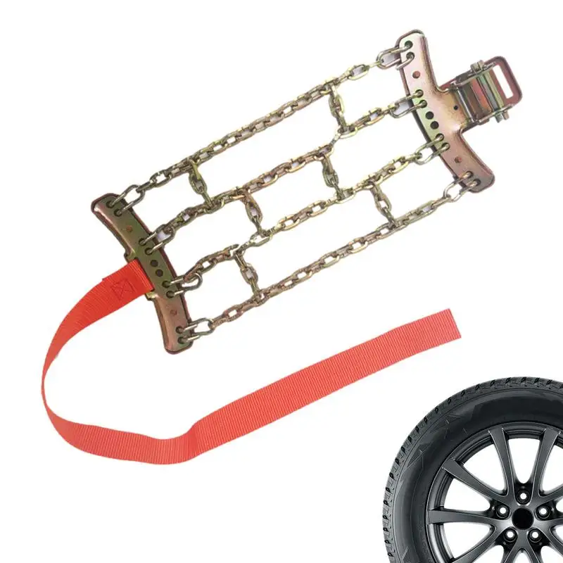 Anti Slip Snow Chains Snow Chains Car Anti Slip Tire Chains Anti Slip Tire Chains Fit Car Snow Chains For SUV Car Truck On Ice