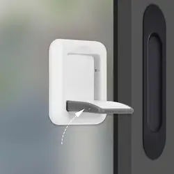 Cerraduras de seguridad para puertas correderas de niños, cerrojo de seguridad para ventanas de sótano, 2 piezas