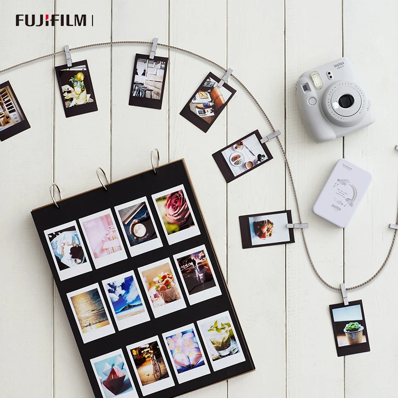 ฟิล์มฟูจิฟิล์ม Instax ขนาดเล็ก10-100แผ่นรูปถ่าย3นิ้วสำหรับ Fujifilm Instax Mini 11 9 8 7S 70