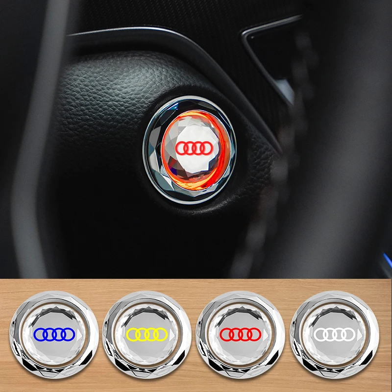 

2024 For Audi TT Q2 Q3 Q5 Q7 Q8 A3 A4 A5 A6 A7 R8 One Click Start Trim Cover Engine Ignition Start Stop Button Protective Cover