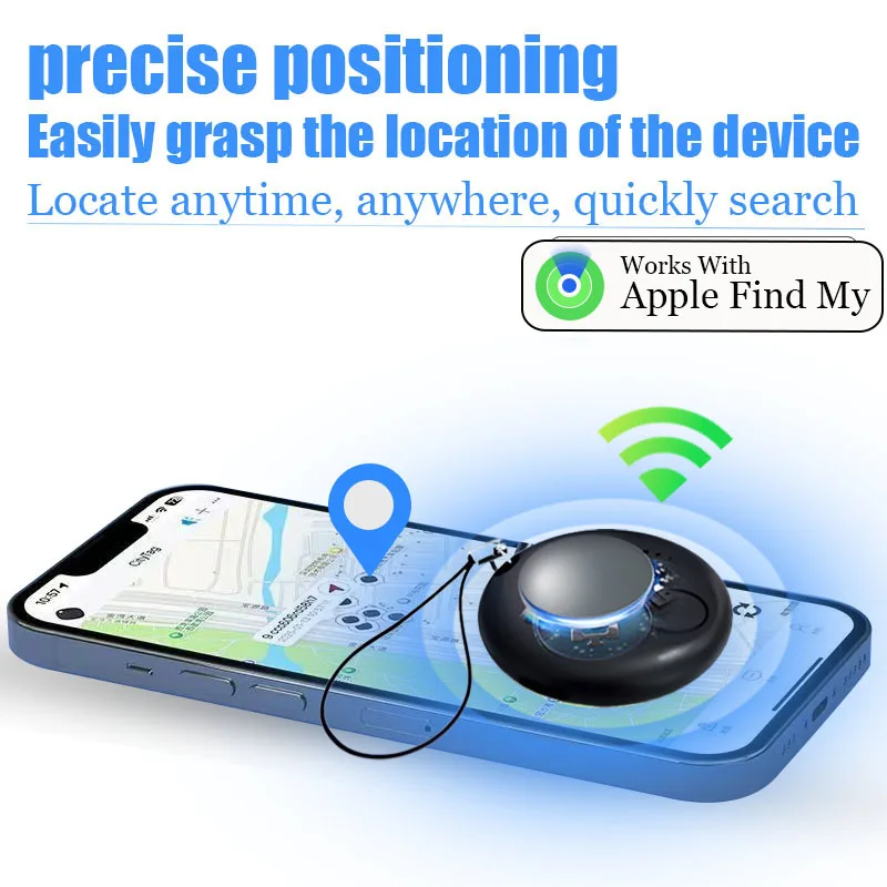 Dispositif Anti-perte Airtag Bluetooth Trackers (IOS uniquement) suivi sportif trouver mes personnes âgées enfants animaux de compagnie détecteurs disponibles pour iPhone