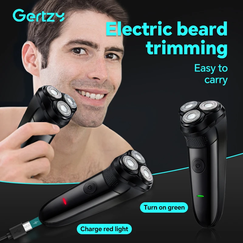 Men Shaver – 3 Floating Blades, USB-C Fast Charge, Perfect Travel and Gift Choice, enhancing your daily shaving experience, perf image 6