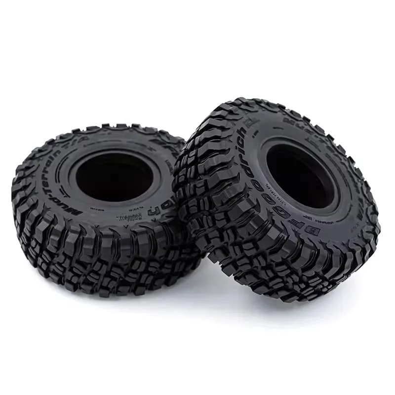 RC Auto 1.9 Pollici 117 millimetri Pneumatico di Gomma Rock Crawler Pneumatico Per RC Auto TRX4 TRX6 SCX10 D90 TK300 CC01 YIKONG 4102 4103 4082