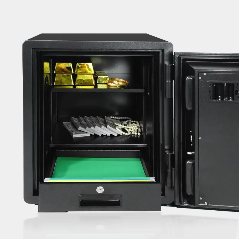 Fireproof safe, household small safe, fingerprint password safe