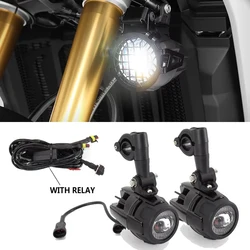 Fog Lights For BMW R1200GS F800GS F700GS F650 K1600 Motorcycle Accessories LED Auxiliary Fog Light Driving Lamp