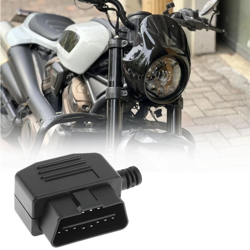 

0xxd Professional 16 Pin obd2 Диагностический разъем Universal для автомобильных грузовиков ABS Construction Data Interfaces