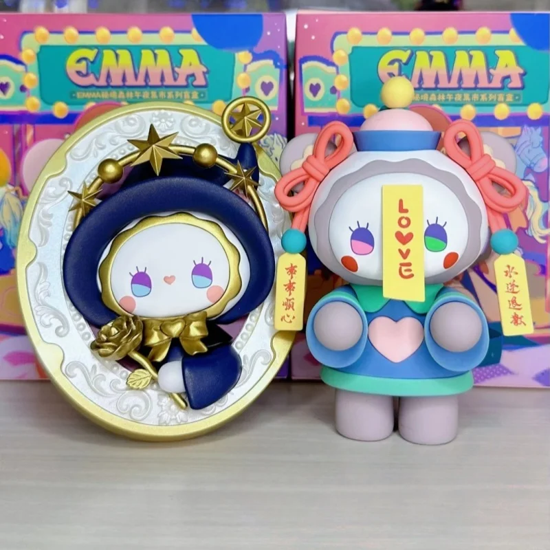 جديد حقيقي إيما سيكريت فورست منتصف الليل السوق صندوق أعمى لطيف سطح المكتب زخرفة الإبداعية ديكور جمع نموذج مفاجأة هدية