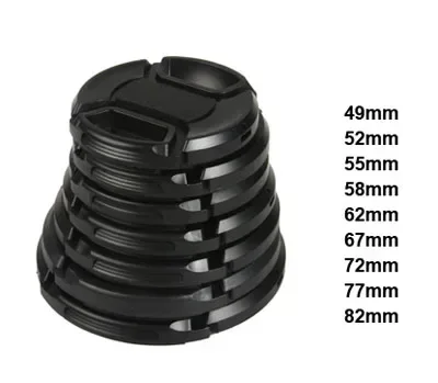 67mm 72mm 49mm 52mm 55mm 58mm 62mm 77mm 82mm Camera Lens Cap Olypums Fuji Samsung Cover For Canon Nikon Sony