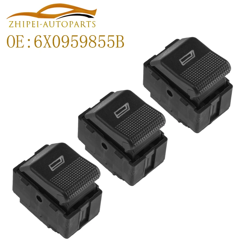 6X0959855B Window Switch Single Control Button 6N2 6X0 959 855B For VW POLO HATCHBACK