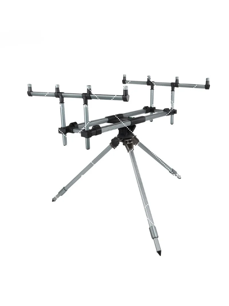 W.P.E New Carpfishing Rod Pod Three Legs Stand Holder Adjustable Fish Pole Telescopic Folding Stand Bracket Fishing Accessories