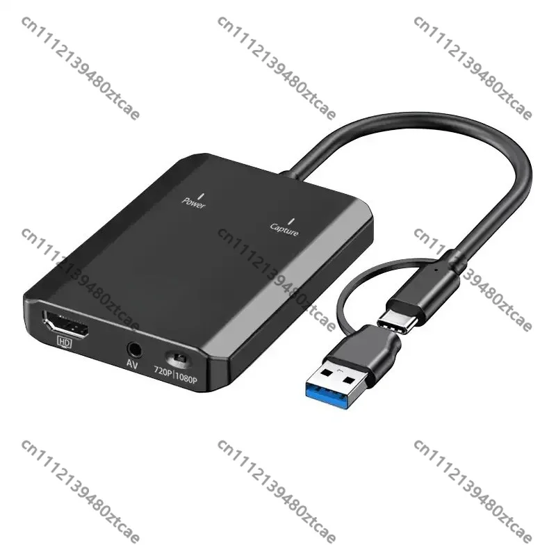 Analog AV to HDMI Video Capture Card For B‑Ultrasound Color Doppler OBS Recording PC DIY Accessory