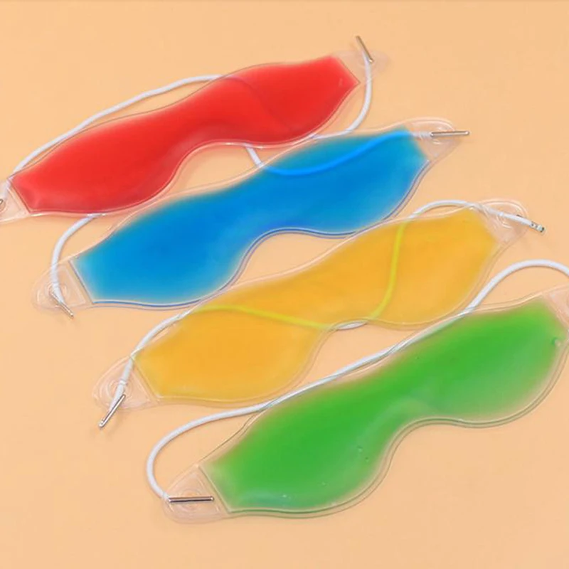 1pc Gel Cold Eye Pack Anti Insomnia Ice Cool Compress Eye Pack Multifunctional ASleep Mask for Sleeping Health Care