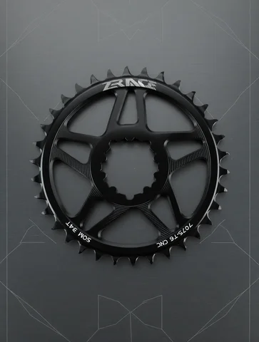 ZRACE 10s 11s 12s Chainrings, Eagle Tooth 7075AL CNC, Offset 3mm, MTB Chainwheels, for GXP Direct Mount Crank, Compatible Eagle