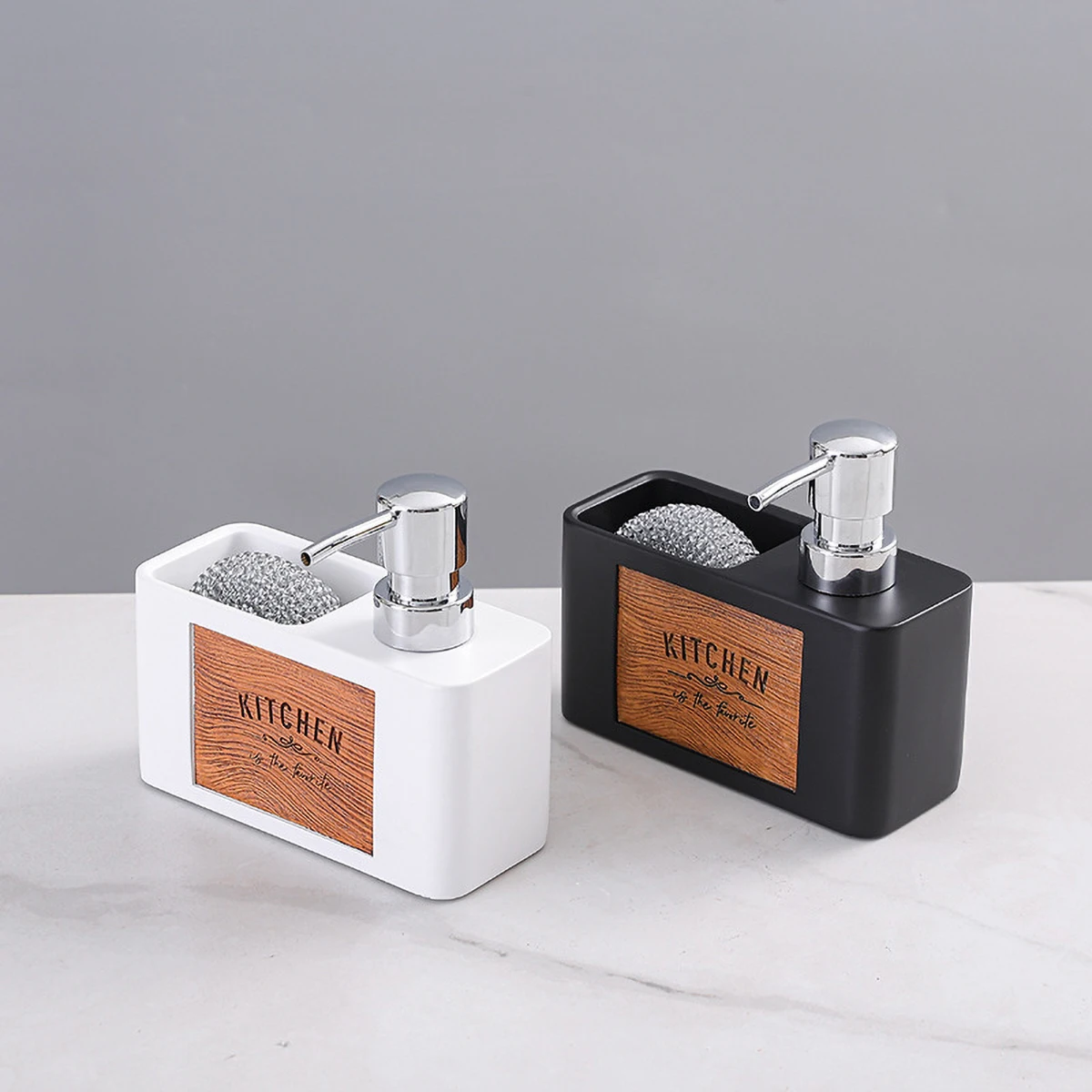 For Kitchen soap dispenser sink detergent press bathroom hand sanitizer bottle lotion dispenser cleaning ball
