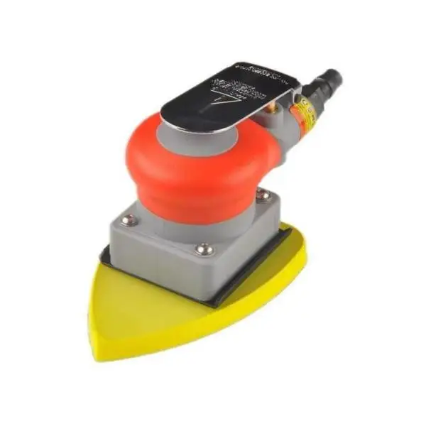 90*130mm pneumatic square sander, 10000RPM eccentric triangle tool for automotive body fine polishing treatment