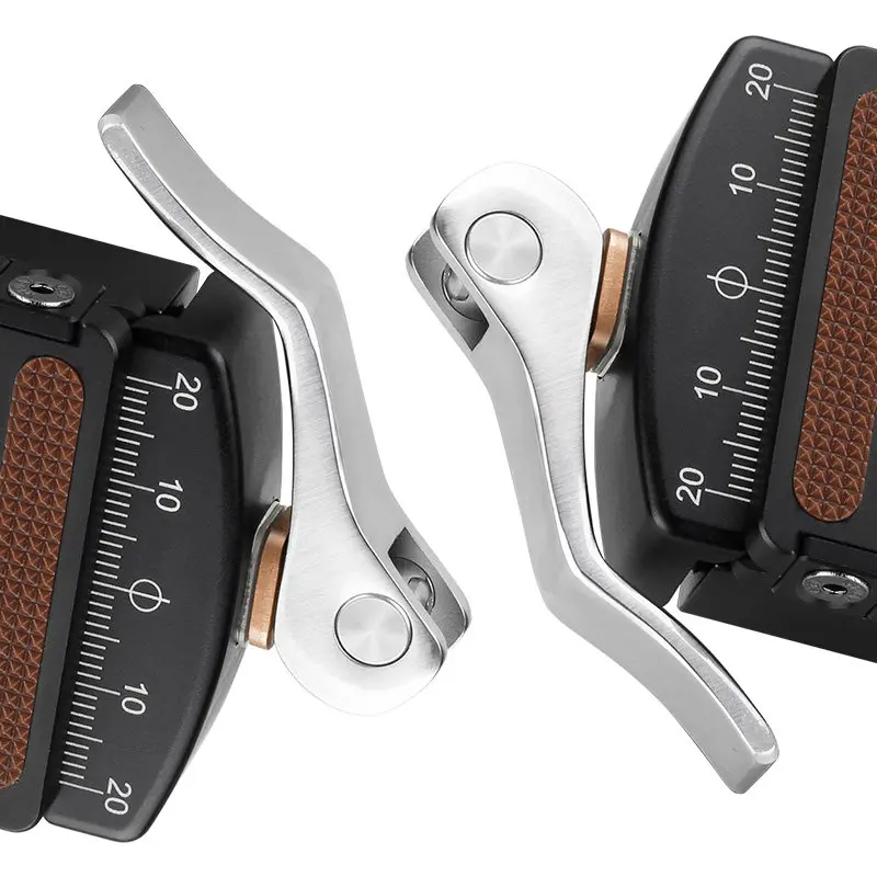 For leofoto LR-50 wrench type Akayajia standard square photography gimbal quick clamping seat fine-tuning