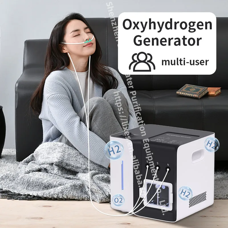 1500ml hydrogen generator Factory Price Hydrogen Generator Household Health care SPE PEM Tech 99.99% hydrogen Inhaler