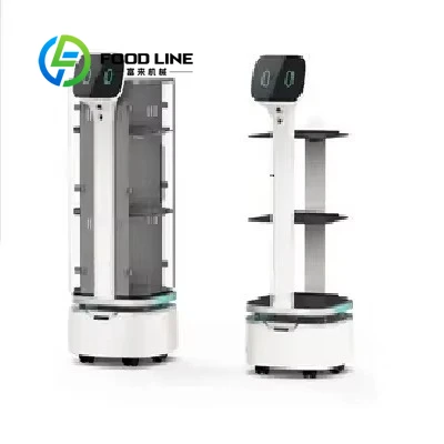 

2025 Self Auto Charge Restaurant Intelligent Waiter Service Remote Control Smart Robot Food Server Robot for Restaurant
