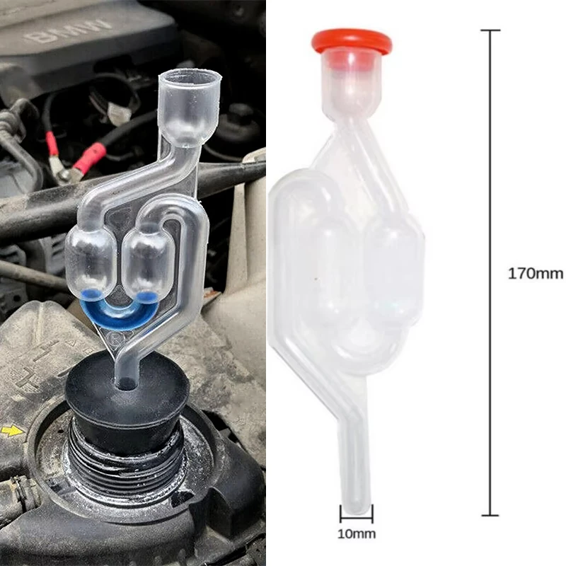 1Pc Combustion Leak Tester Kit Head Gasket Block 30ml Fluid 15 Tests Petrol/Diesel Engine Checks Head Gasket Durable Accessories
