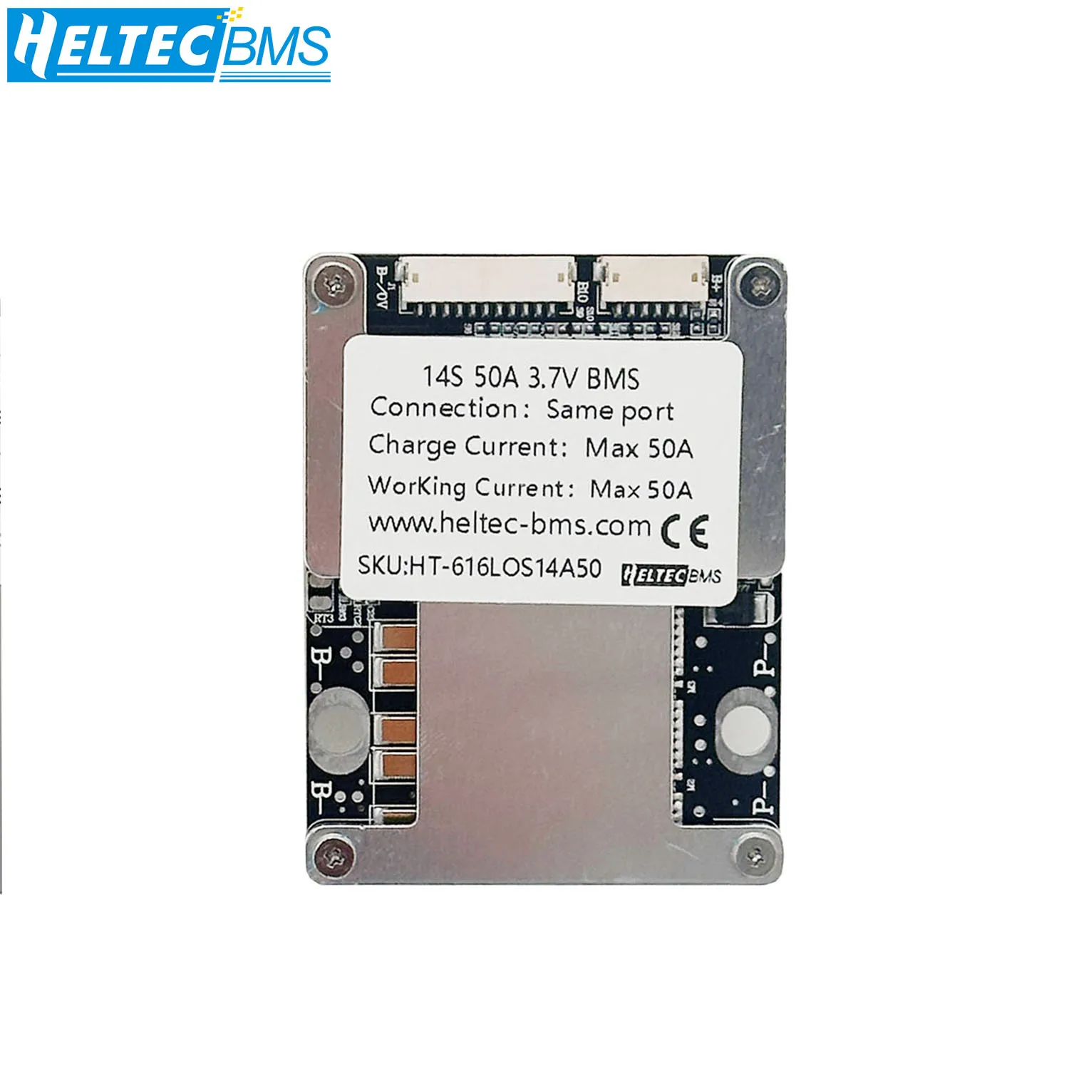 13S 14S BMS 48V 52V 30A 40A 50A 60A 80A with Balancing Lithium Battery Electric Bicycle/Scooter/Solar Energy Storage BMS image 4